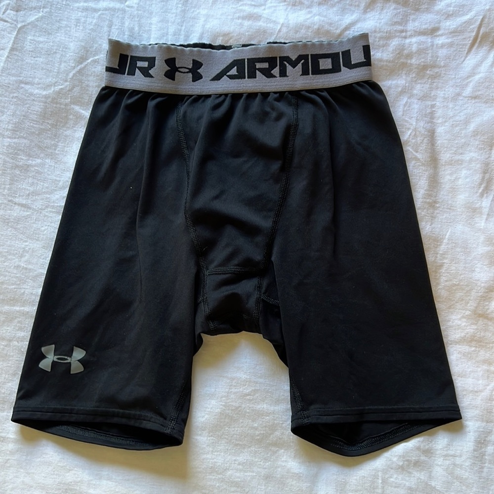 Mens Under Armour Heat Gear Compression Shorts